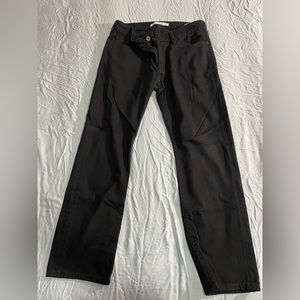 Denver Hayes Black Straight Jeans